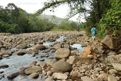 Trekking along the river