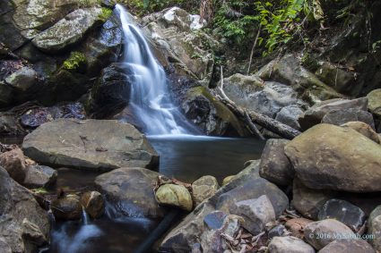 Mantub Waterfall in the forest