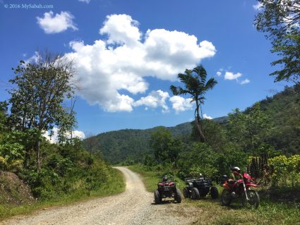 Quad biking in Kiulu