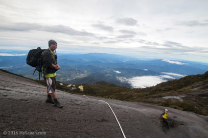 Granite rock trail of Kota Belud Trail