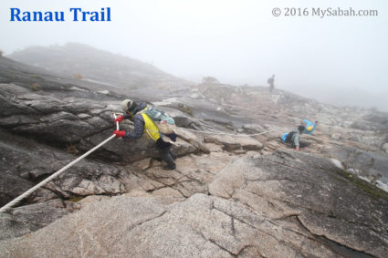 The most difficult part of Ranau Trail