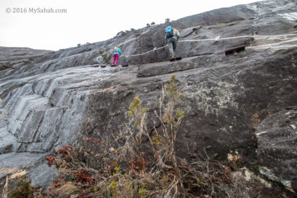 The most challenging part of Kota Belud Trail