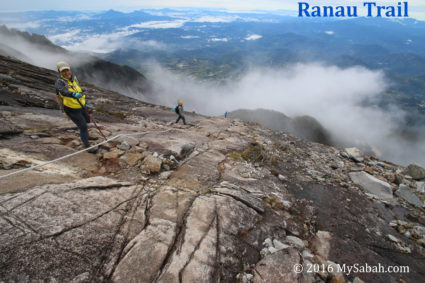 Descending via Ranau Trail