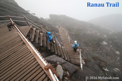 Staircase on Ranau Trail