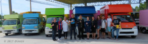 Group photo of bloggers and KW Machinery Team