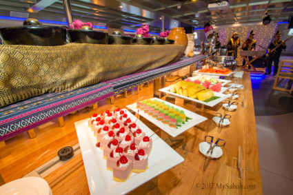 food and music onboard