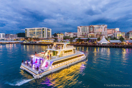 Sunset cruise by North Borneo Cruises