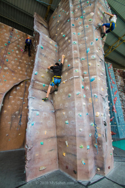 indoor climbing gym