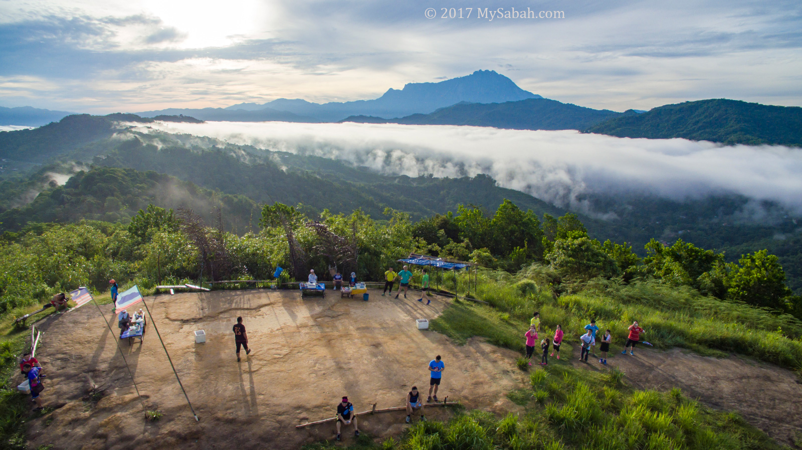 Ruhiang Hill (Bukit Perahu) and Ship Rocks