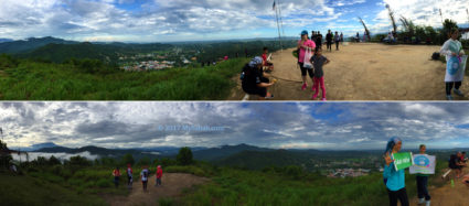 The view on top of Bukit Perahu