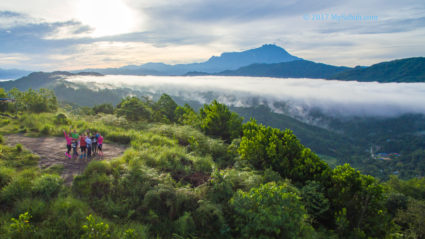 Awesome family shot on Bukit Perahu (Ruhiang Hill)