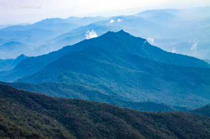 View of Nombuyukong Peak from Mt. Tambuyukon