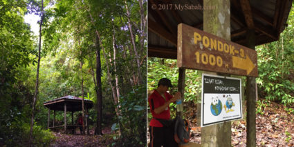 Gazebo No.2: Pondok Seraya, 1,000 Meters to gazebo No.3