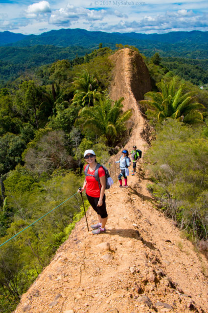 Ready to climb to the peak