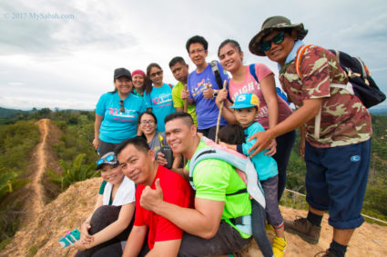 Group photo on the highest point