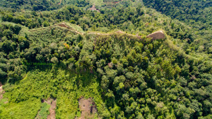 Aerial view of Bukit Lugas