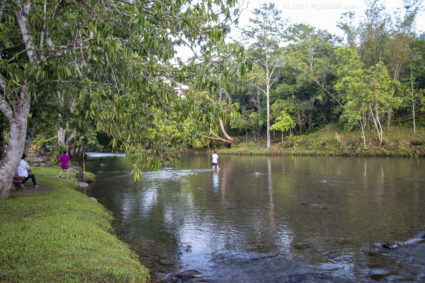 Cooling and clean water of Kanarom River