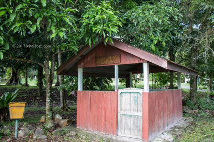 Kitchen near camping ground