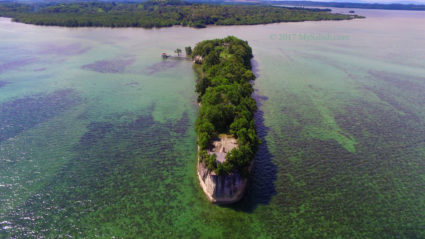 Supirak Island is near to Malubang Village in Pitas