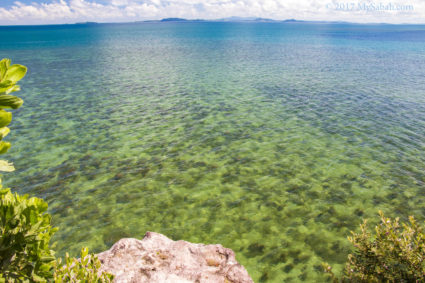 You can see Banggi, Balambangan and Maliagin Islands from the top of Supirak Island