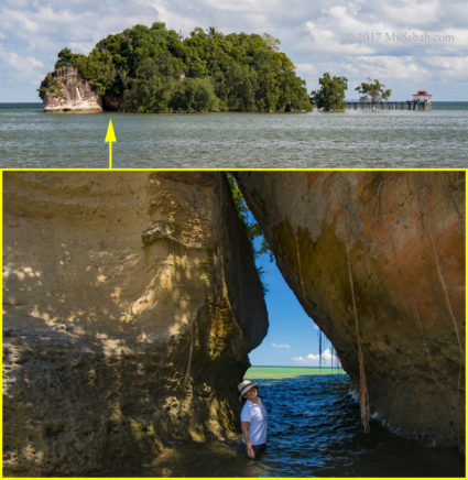sea cave in Supirak Island