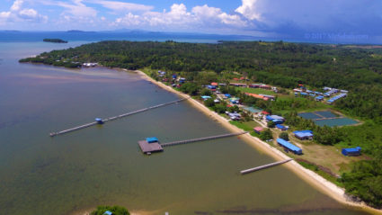 Malubang Village (Kampung Malubang) in Pitas, north of Sabah