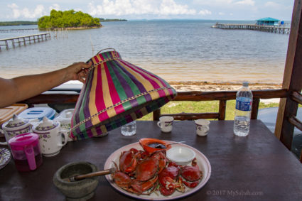 Crab feast, a treat by Moktar!