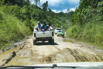 road trip from Pitas to Malubang Village