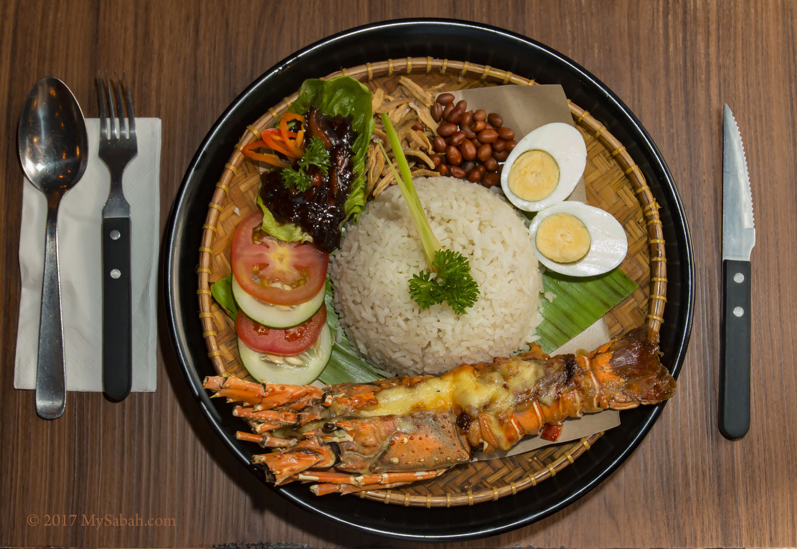Lobster Nasi Lemak, First in Malaysia
