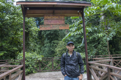 Entrance to Kawag Danum Rainforest Lodge (KDRL)