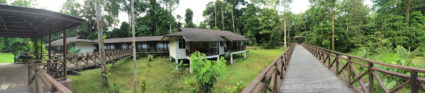 Kawag Danum Rainforest Lodge is located in the buffer zone of the Danum Valley
