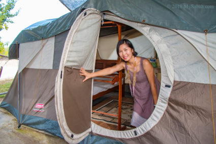 glamping on Libaran Island