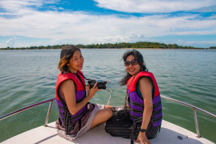 Approaching Libaran Island