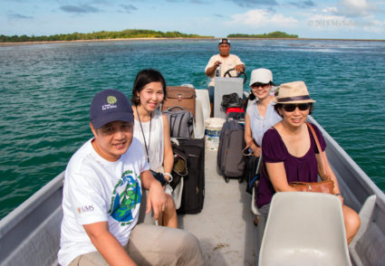 Leaving Libaran Island