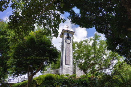 The hundred-year-old Atkinson Clock Tower