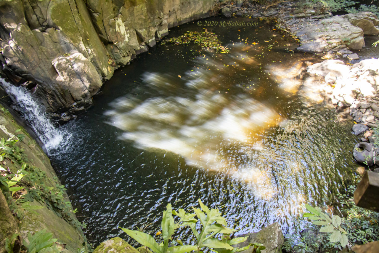 View of Wasai Waterfall from the top