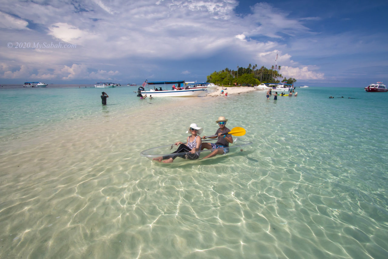 Kayaking in Sibuan Island
