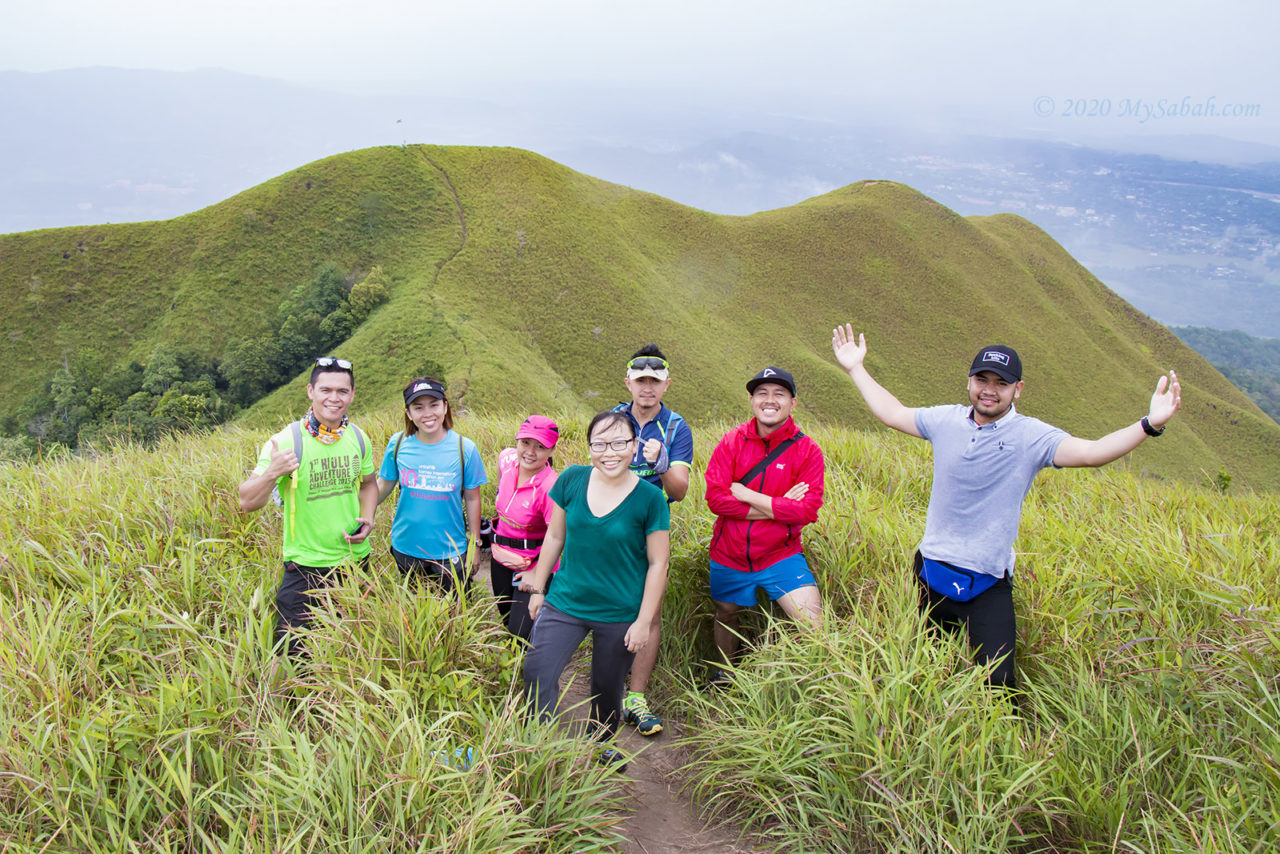 Misty day on Bukit Bongol