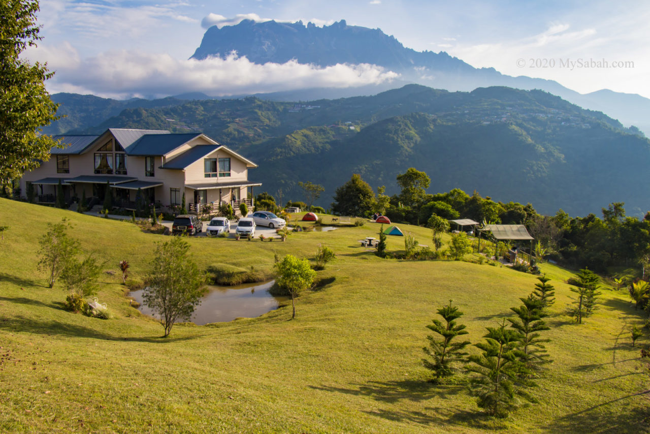 Big camping ground of Hounon Ridge