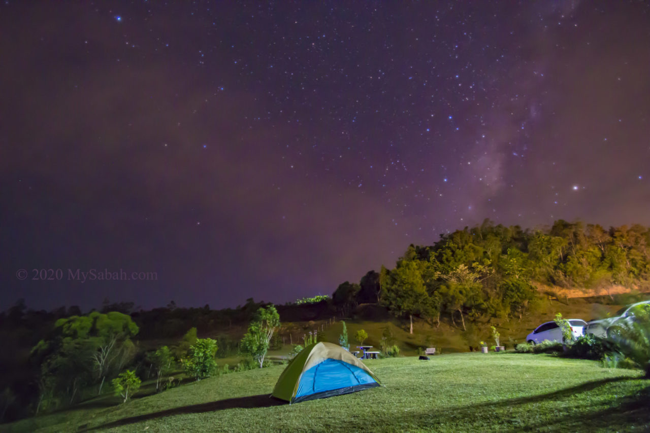 Starry night at Hounon Ridge