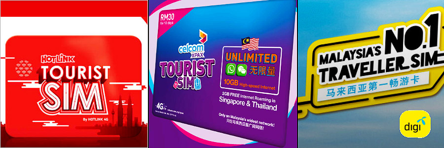 Tourist SIM Cards of Malaysia