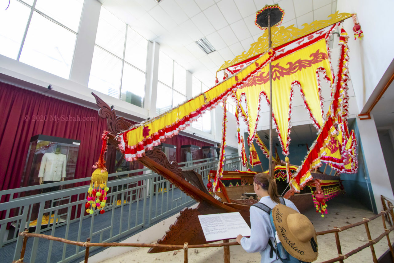 Traditional Lepa-Lepa boat of Sea Bajau in Semporna