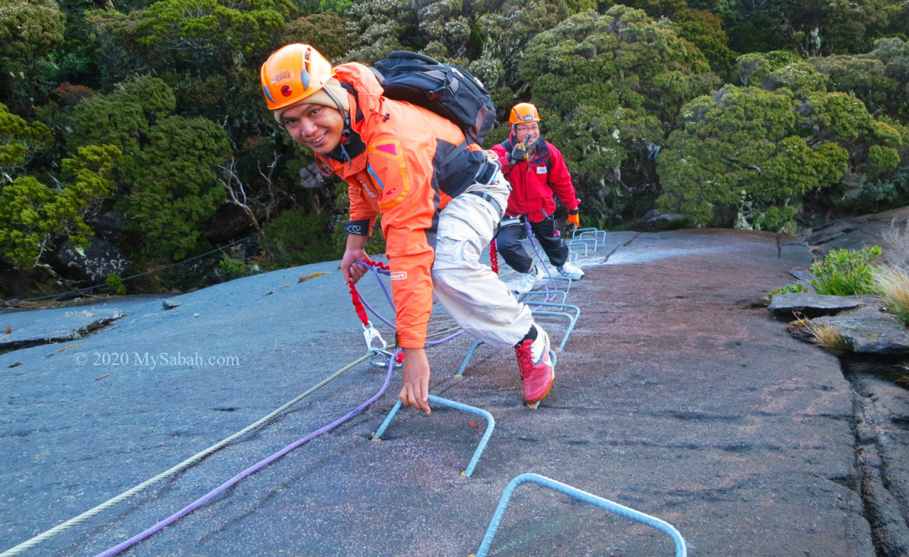 Via Ferrata, the Iron Road on Mount Kinabalu