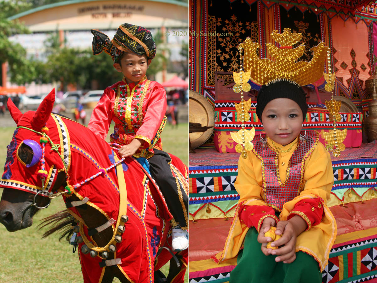 Bajau kids from Kota Belud