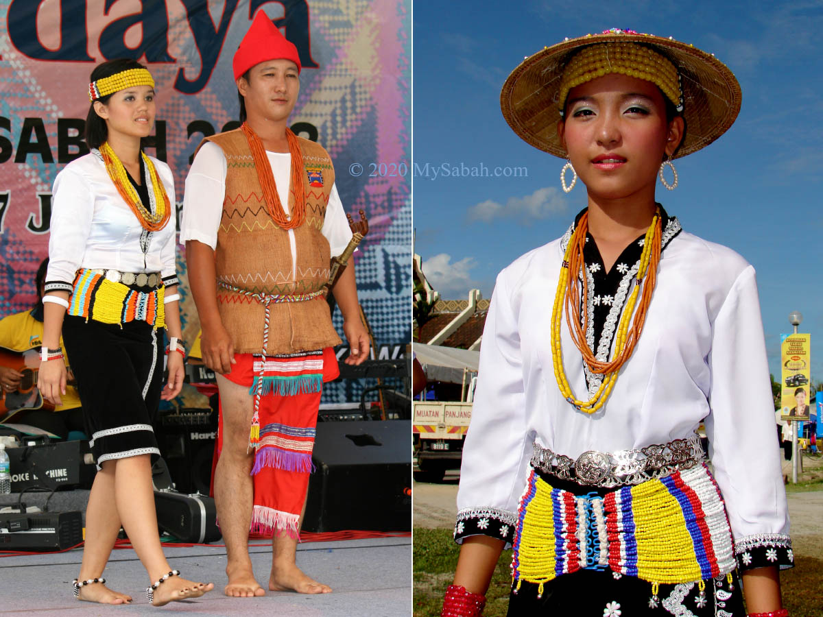 Traditional costume of Lundayeh people