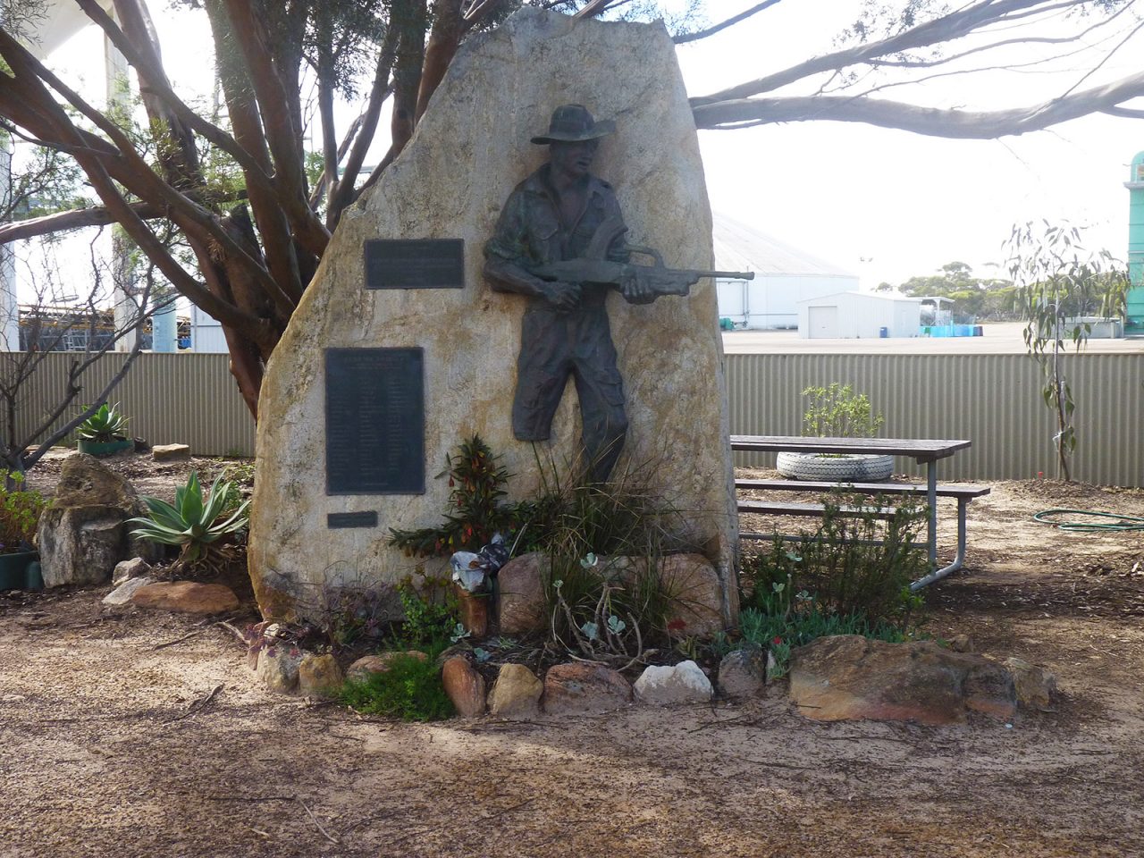 Starcevich VC Memorial in Australia (Grass Patch, WA)