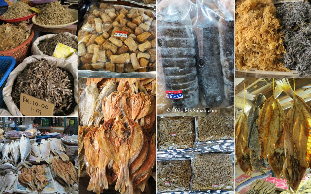 Dried Seafood of Sabah