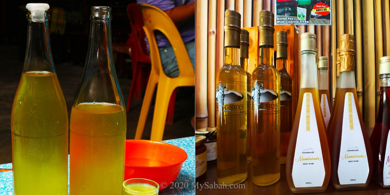 Sabah Lihing rice wine