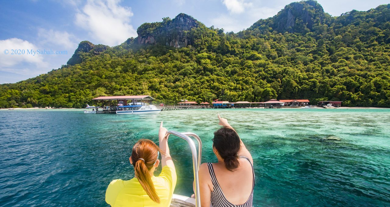 Bohey Dulang Island of Tun Sakaran Marine Park, Semporna