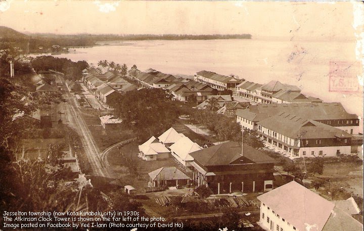 Photo of Jesselton (now Kota Kinabalu) in 1930s